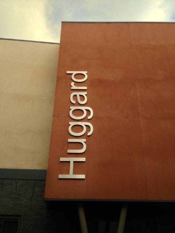 huggard external sign